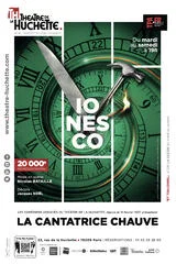 Affiche de La cantatrice chauve [Spectacle Ionesco]